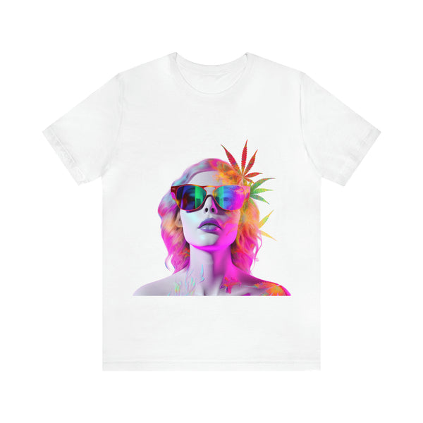Chill Hippy Shirt Watercolor Cannabis Weed Tee