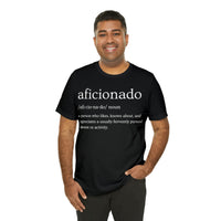 Aficionado T-Shirt, Cigar Shirt, Cigar Gift Tee