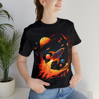 Space Explorer Shirt Rocket Ship Galactic Tee