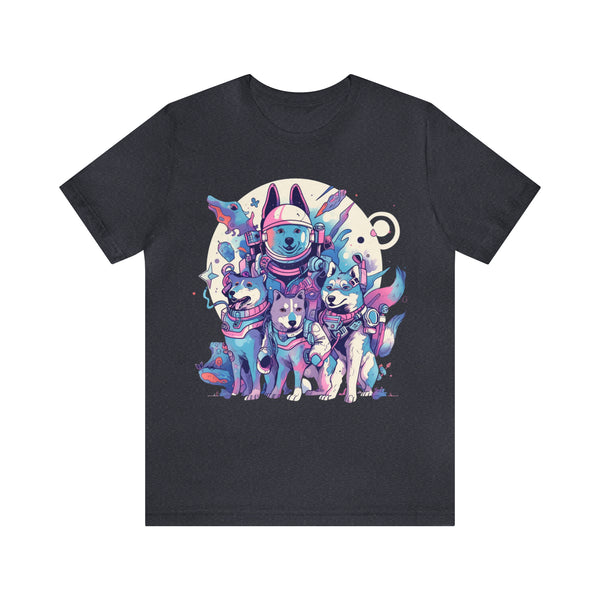 Space Opera Anime Dogs Shirt Cosmic  Puppy Tee