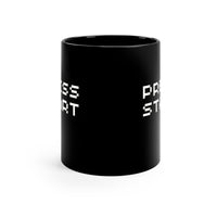 Retro Video Game Coffee Mug Press Start Pixel Art