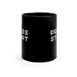 Retro Video Game Coffee Mug Press Start Pixel Art