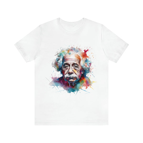 Albert Einstein Shirt Watercolor Art Tee