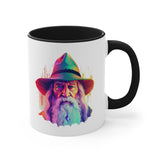 Gandalf Art Coffee Mug LotR Water Color Design