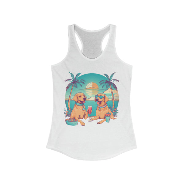 Beach Dogs Tank Top Vacation Puppy Chill Vibes
