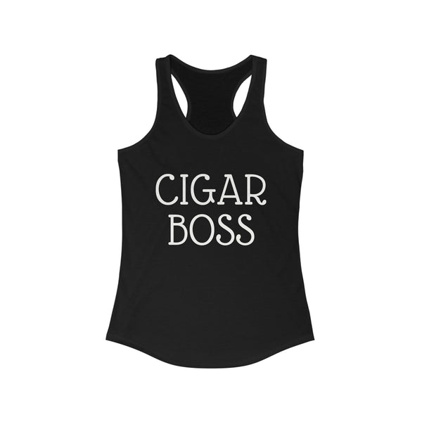 Cigar Boss Women's Tank Top, Cute Tank, Black, Brand New